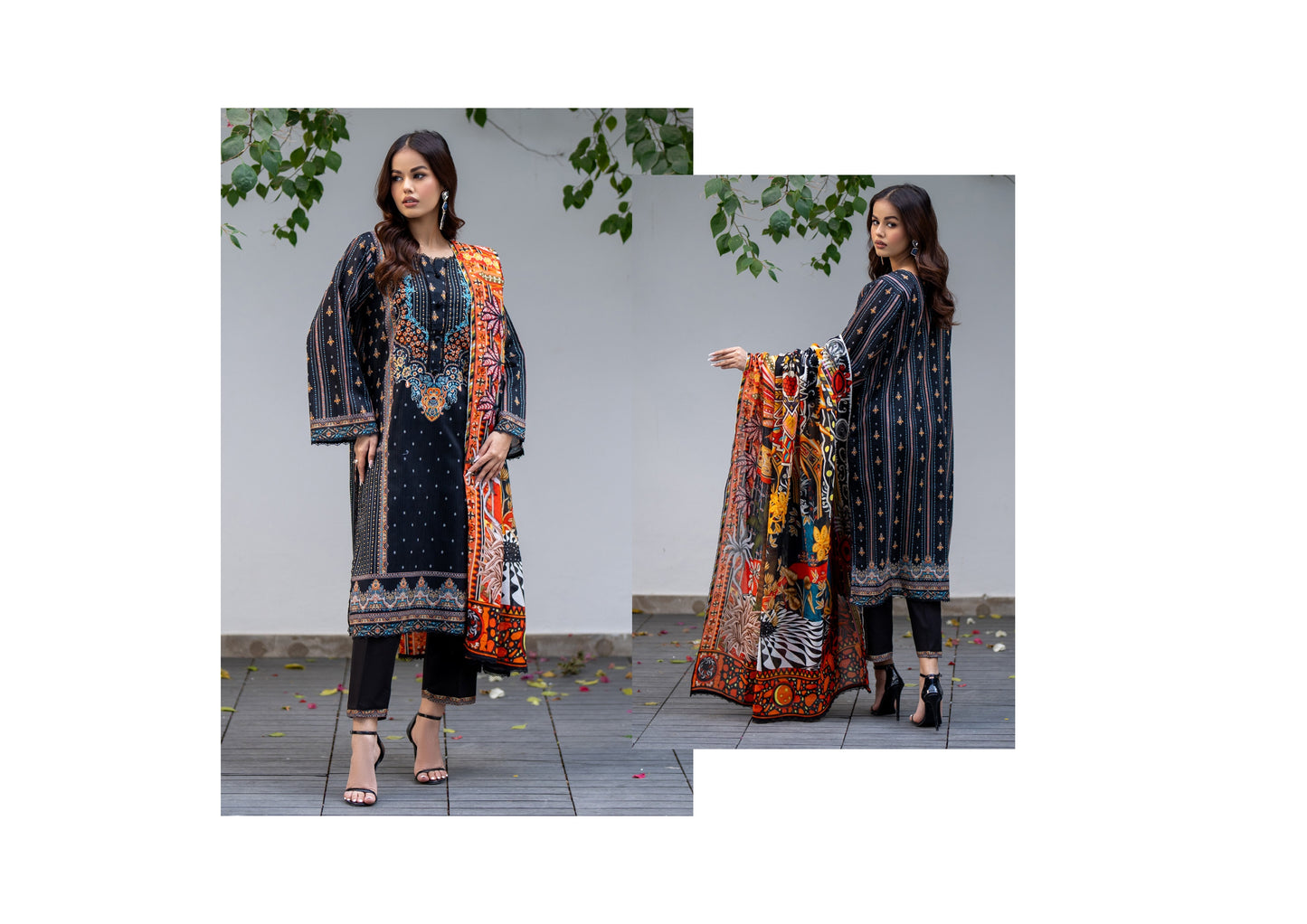 Digital Printed Lawn 3 Piece Vol 1