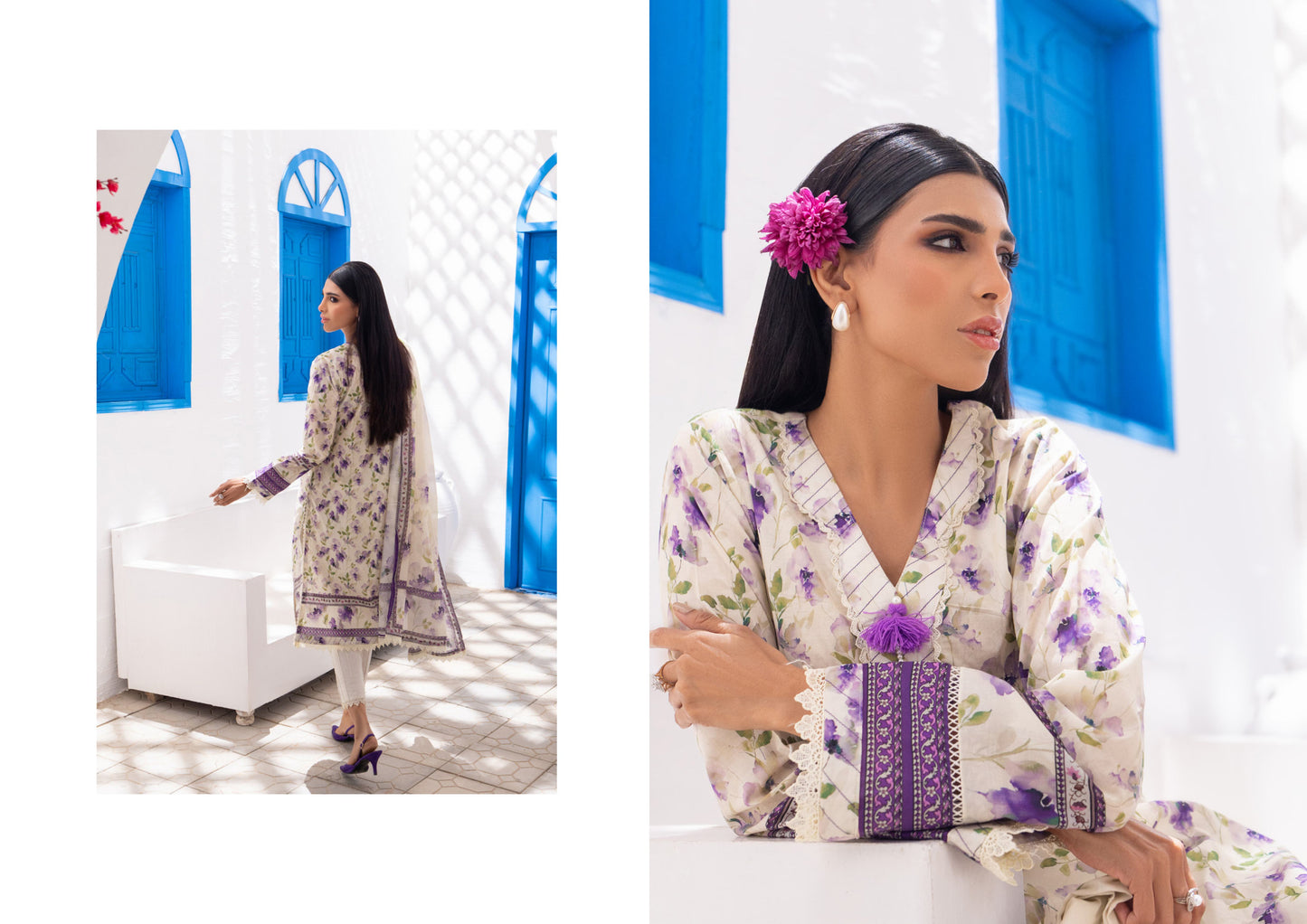 Digital Printed Lawn 3 Piece Vol 8