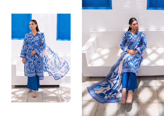 Digital Printed Lawn 3 Piece Vol 8