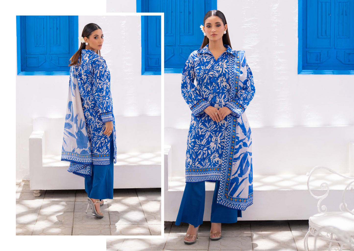 Digital Printed Lawn 3 Piece Vol 8