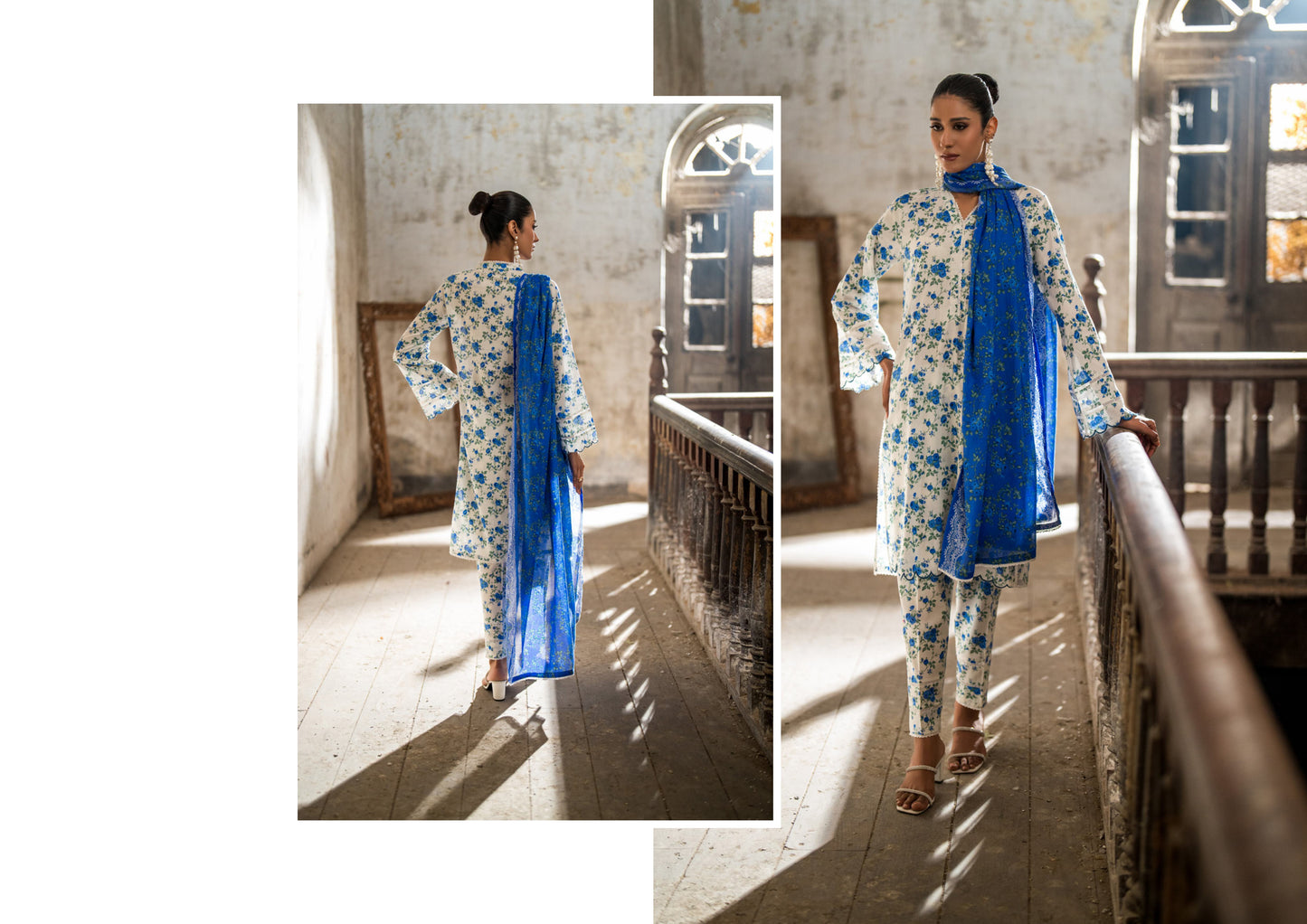 Digital Printed Lawn 3 Piece Separate Vol 5