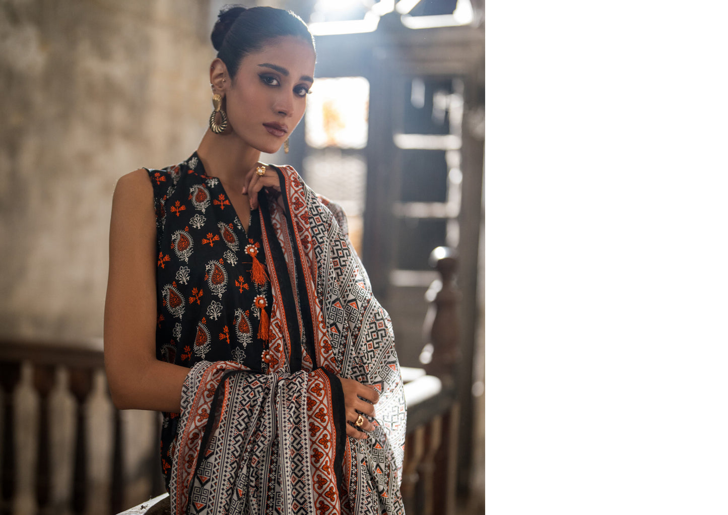 Digital Printed Lawn 3 Piece Separate Vol 5