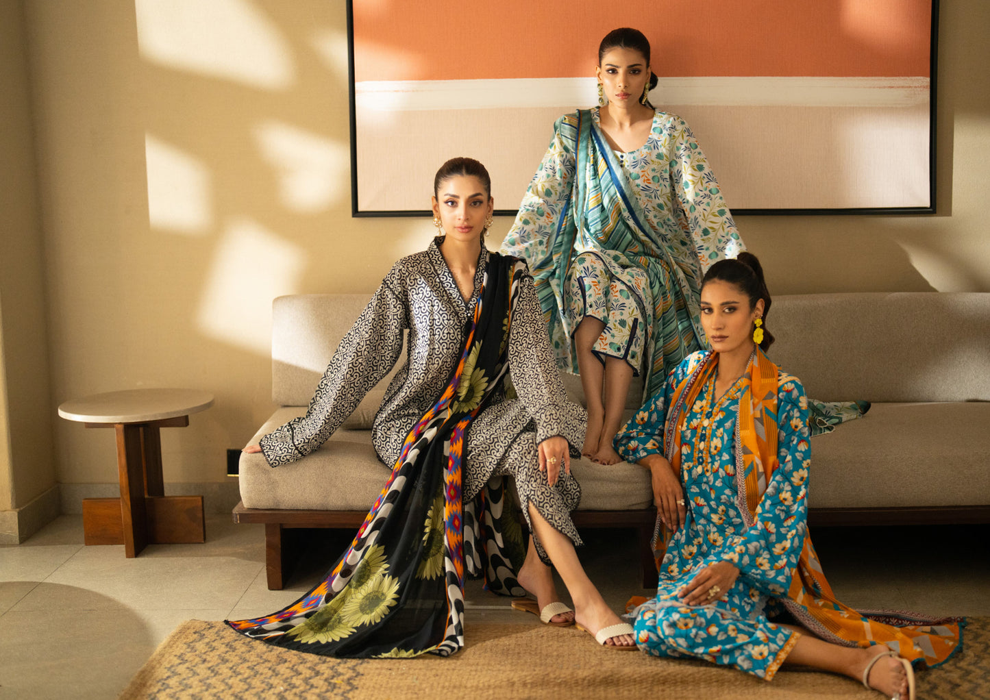 Digital Printed Lawn 3 Piece Separate Vol 5