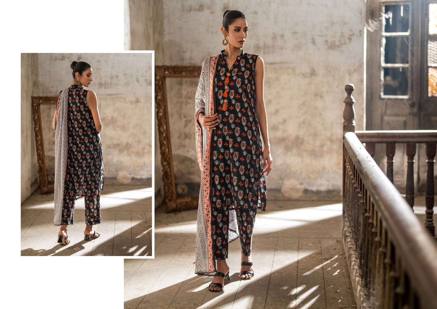 Digital Printed Lawn 3 Piece Separate Vol 5
