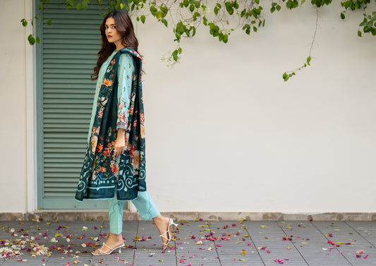 Digital Printed Lawn 3 Piece Vol 1