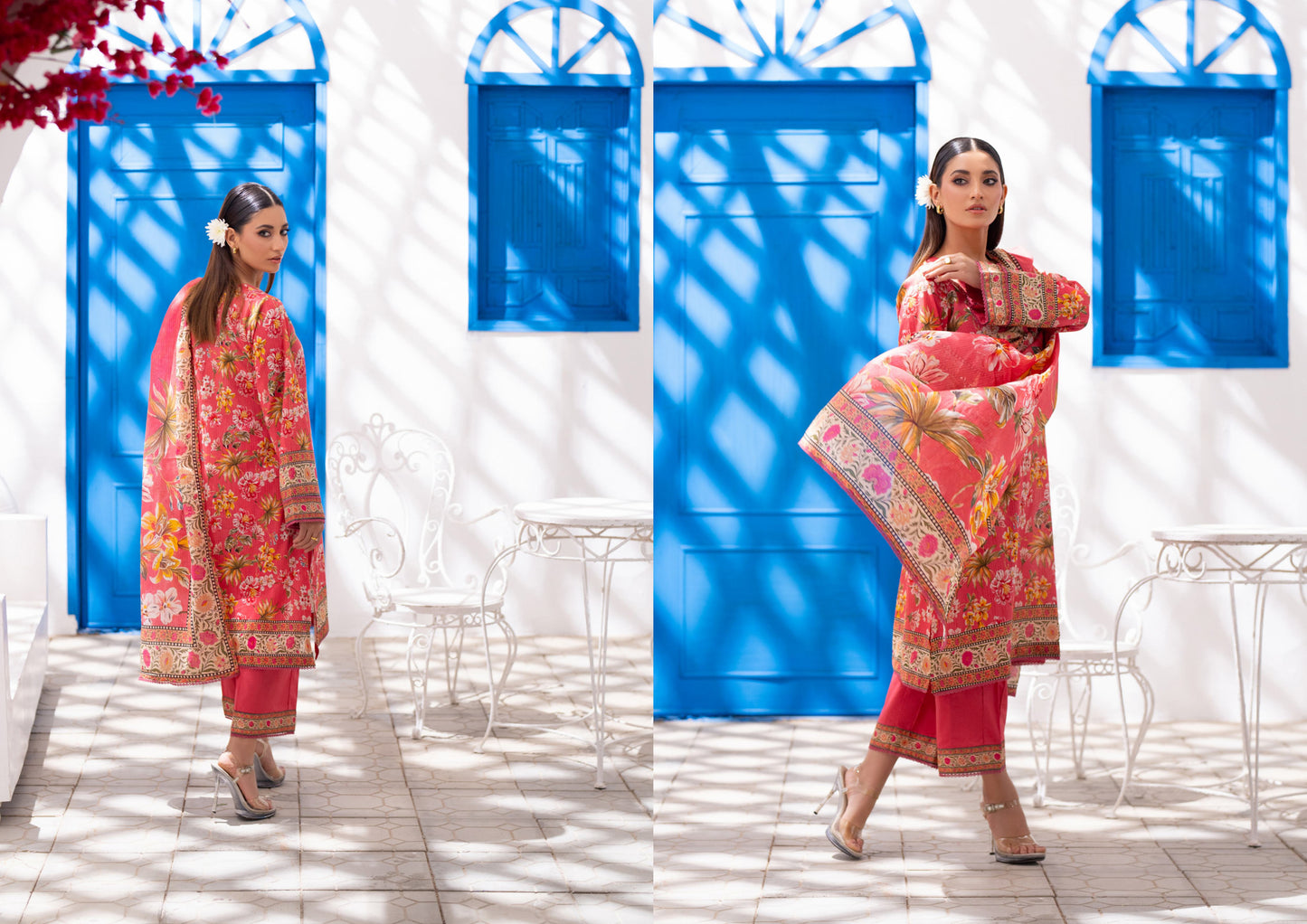 Digital Printed Lawn 3 Piece Vol 8