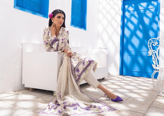 Digital Printed Lawn 3 Piece Vol 8