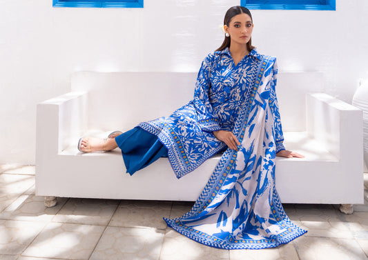 Digital Printed Lawn 3 Piece Vol 8