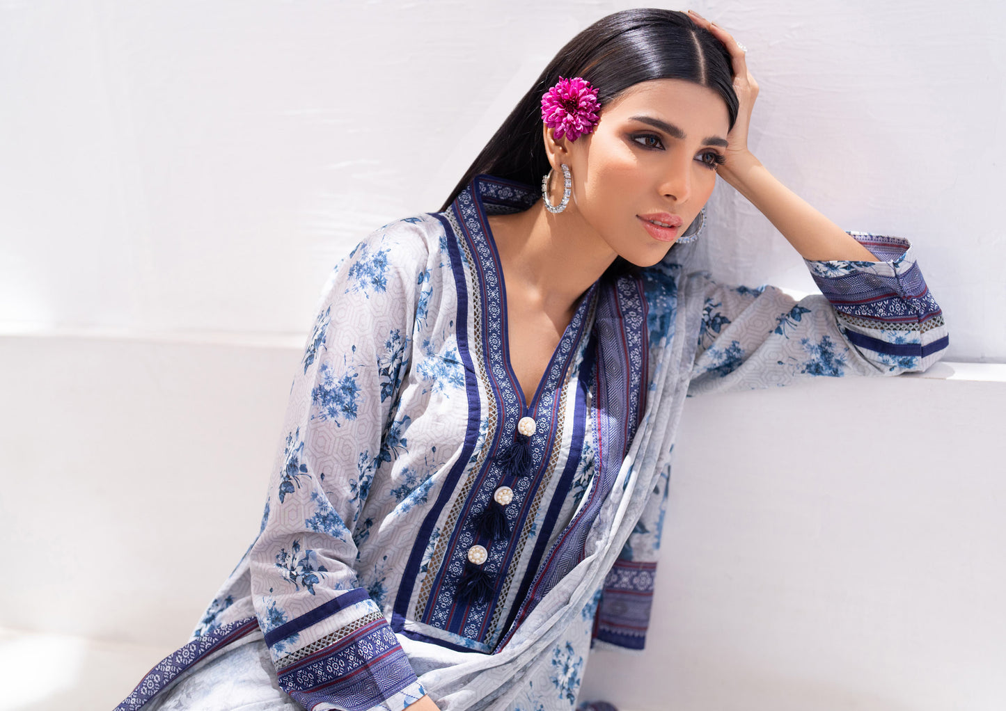 Digital Printed Lawn 3 Piece Vol 8