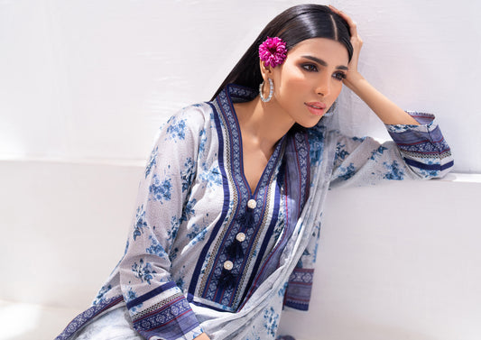Digital Printed Lawn 3 Piece Vol 8