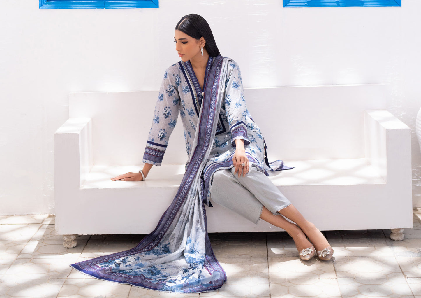Digital Printed Lawn 3 Piece Vol 8