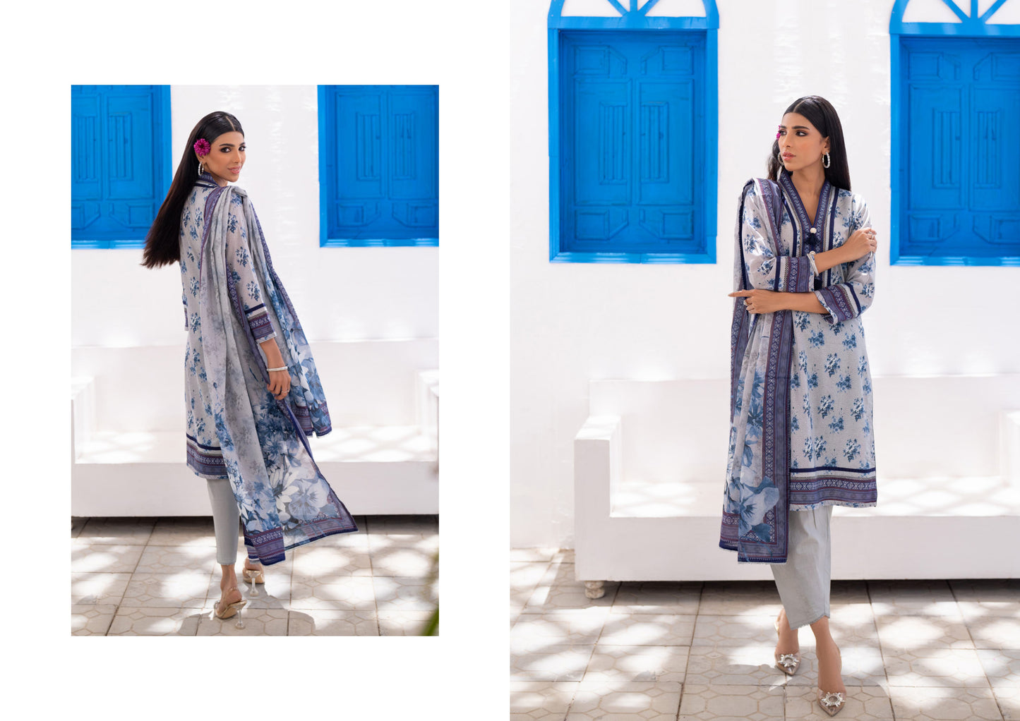 Digital Printed Lawn 3 Piece Vol 8