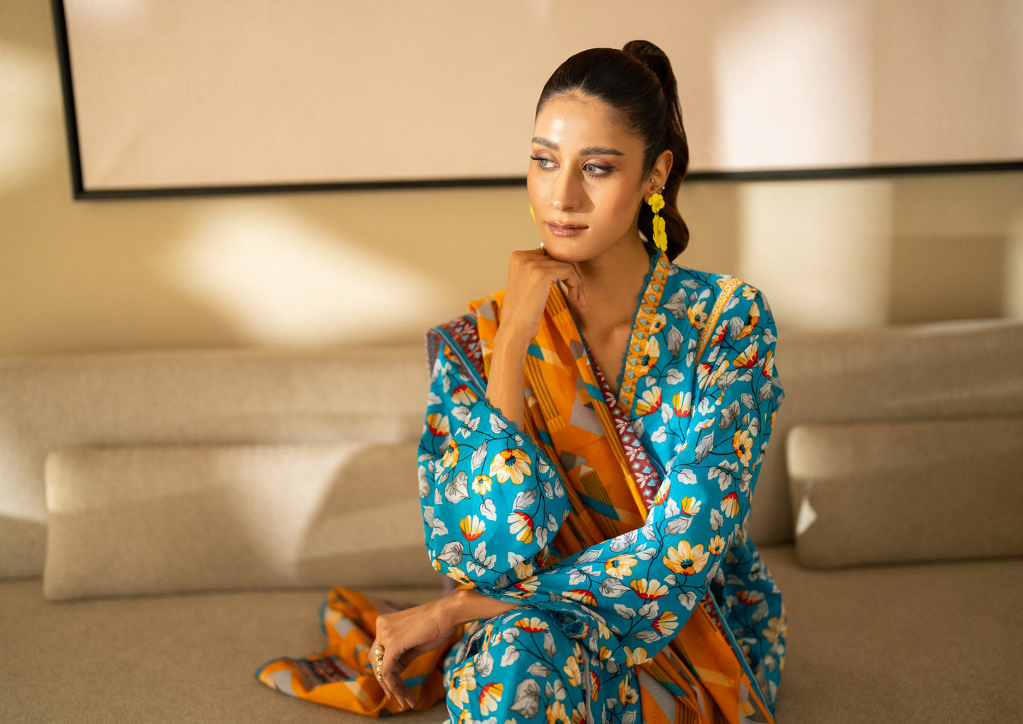 Digital Printed Lawn 3 Piece Separate Vol 5
