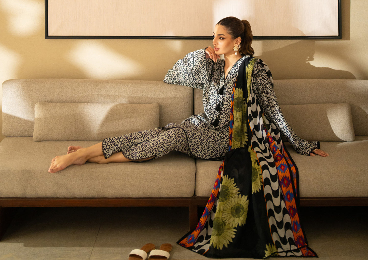 Digital Printed Lawn 3 Piece Separate Vol 5