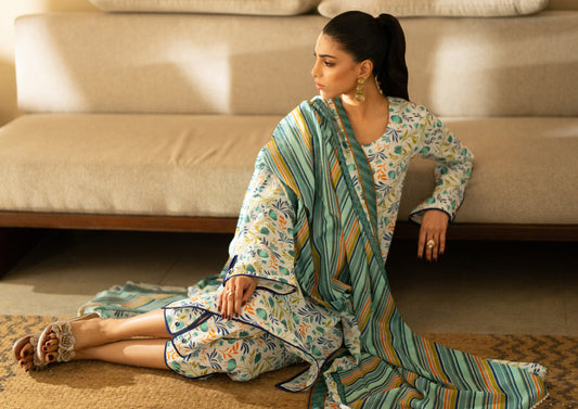 Digital Printed Lawn 3 Piece Separate Vol 5
