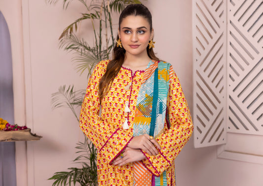 Digital Printed Lawn 3 Piece Separate Vol 5